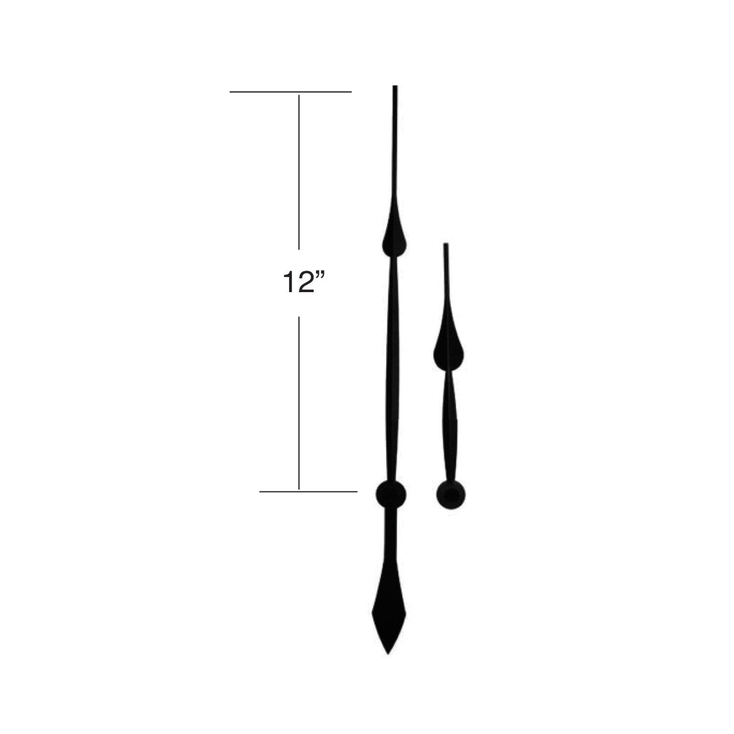 High-Torque Movement, Length 12"